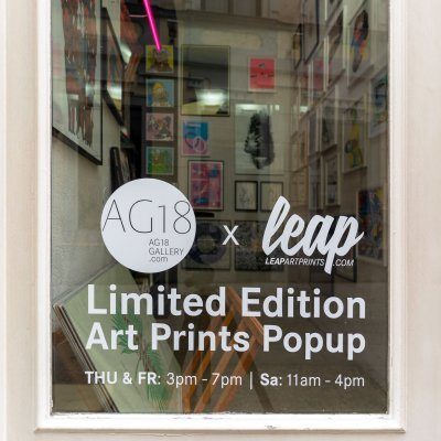 LEAP x AG18 Limited Ed. Pop-Up in Vienna